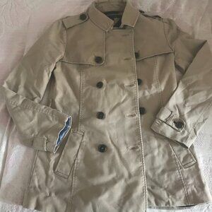 Tommy Hilfiger women’s tan trench coat with the belt XS Fall Spring